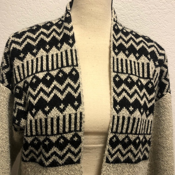 Aztec Long Cardigan - Picture 3 of 8